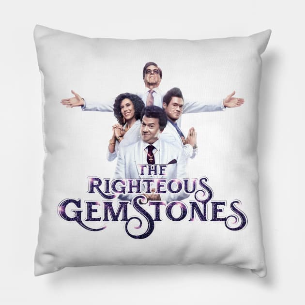 The Righteous Gemstones Pillow by simonescha