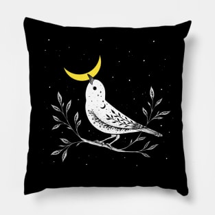 Moon Bird Pillow