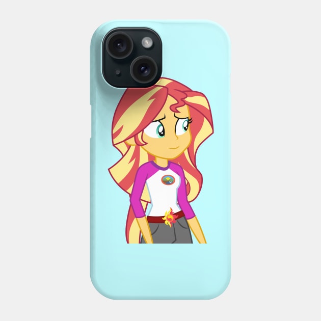 Sly Smile Sunset Shimmer Phone Case by CloudyGlow