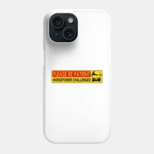 Horsepower challenged slow Kei truck sticker Phone Case