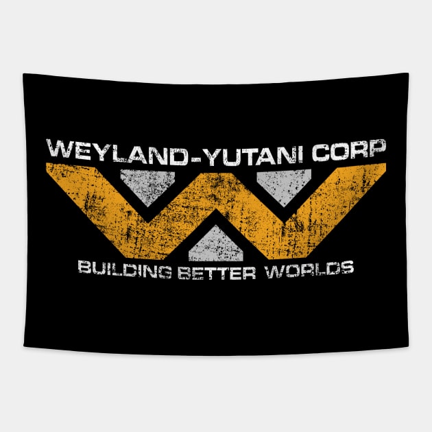 Weyland yutani Corp Tapestry by Anthonny_Astros