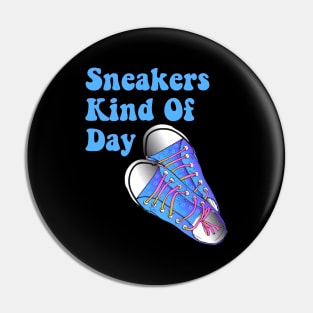 Sneakers Kind Of Day, Sneakers and Pearls, Chucks and Pearls Pin