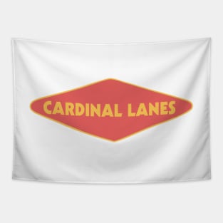 Cardinal Lanes Bowling Tapestry