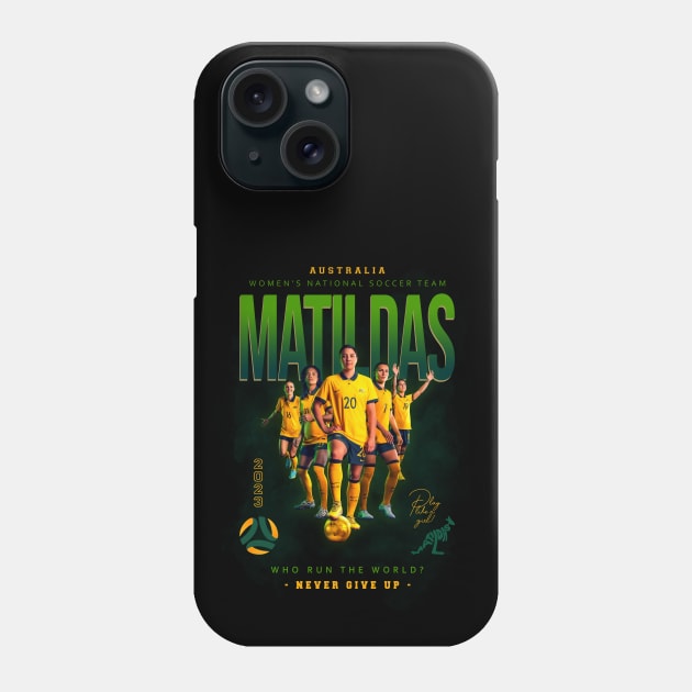 Matildas Phone Case by ActiveNerd