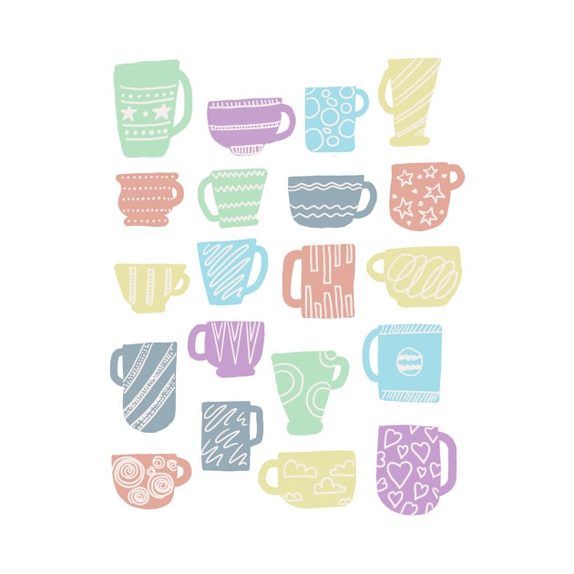 Pastel Tea Life by Harimau Design Co