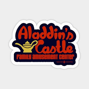 Vintage Aladdin's Castle Family Amusement Center Magnet