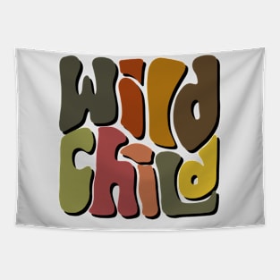 Wild Child Autumn Colors Word Tapestry