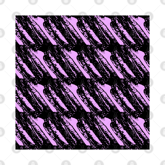 Black abstraction on a lilac, violet background by grafinya