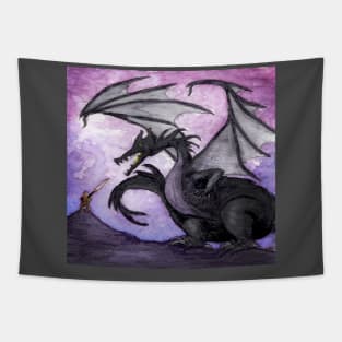 The Fight with Maleficent Tapestry