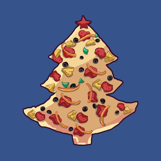 Pizza Christmas Tree by BlackArmy2017