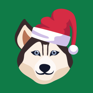 Funny Siberian Husky Dog Christmas 2020 Dog Lover Christmas T-Shirt
