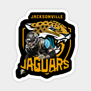 jacksonville team jaguars Magnet