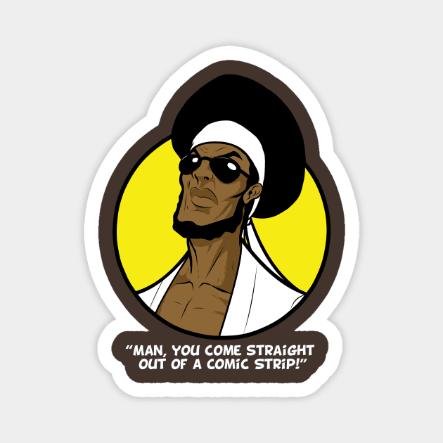 Bushido Brown Magnet by BlackActionTeesOnDemand