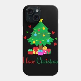 I love Christmas Phone Case