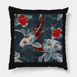 Koi Fish Pillow