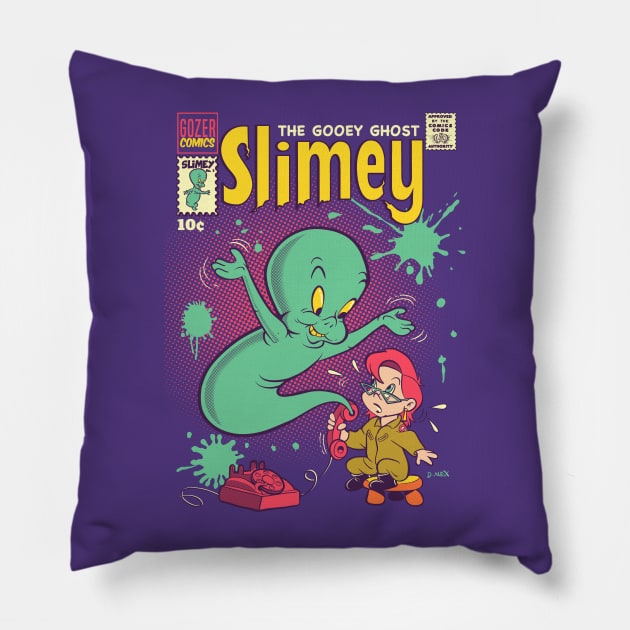 Slimey: The Gooey Ghost Pillow by DonovanAlex