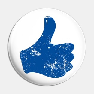 Thumbs-Up (Blue) Pin