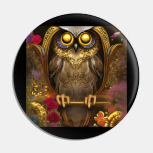 All-Seeing Owl Pin