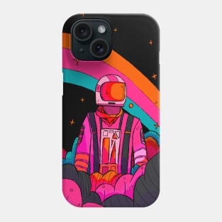 Rainbow Astronaut Phone Case