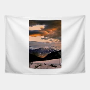 Lets Gets Portes Du Soleil French Alps France Tapestry