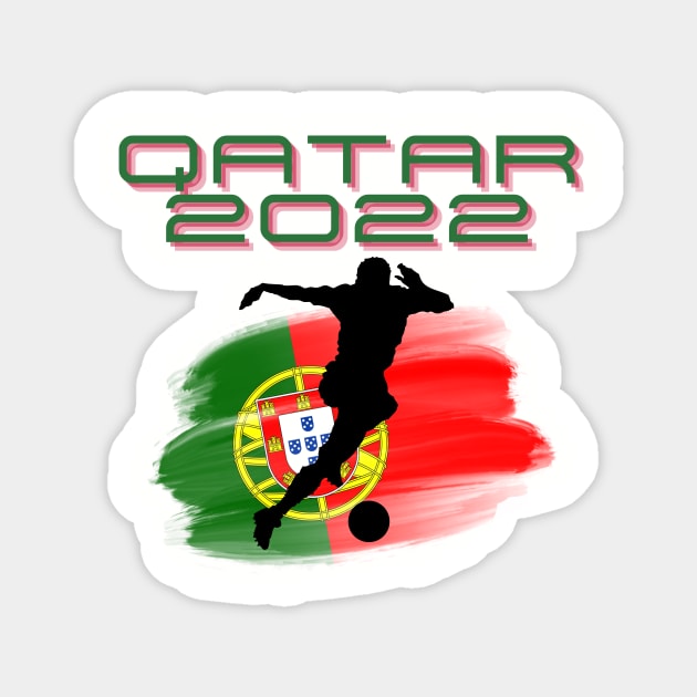 Portugal QATAR 2022 Magnet by MyMotivationalLab