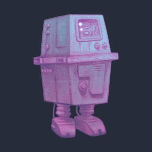 Vaporwave Robot T-Shirt