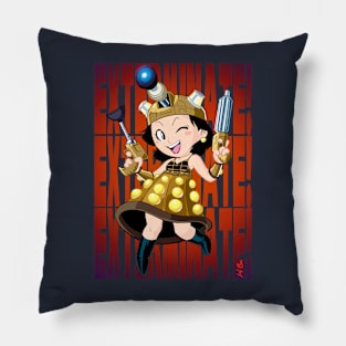 Dalek Girl Pillow