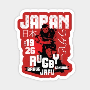 Japan Rugby Brave Sakuras Fan Memorabilia Magnet