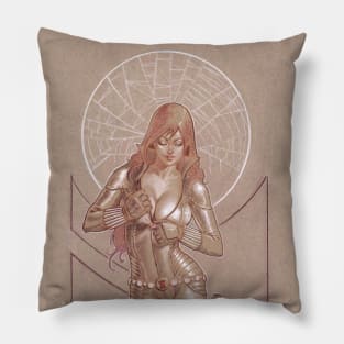 Black Widow Pillow