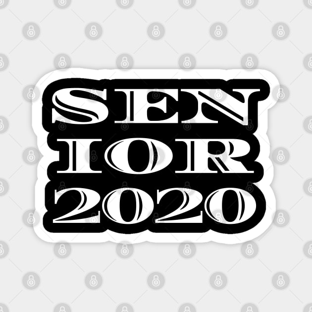 Senior 2020 Magnet by SeaStories