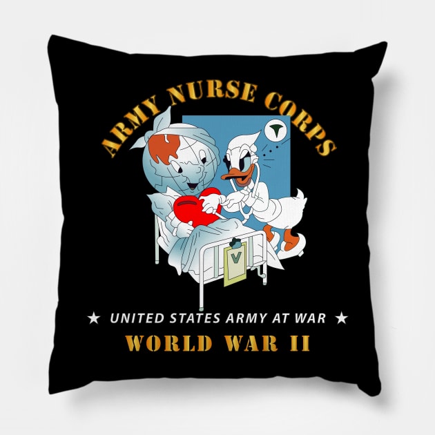 Army Nurse Corps - WWII Pillow by twix123844