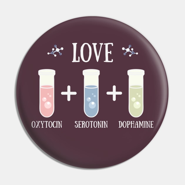 Love Chemistry Pin by NatureGlow