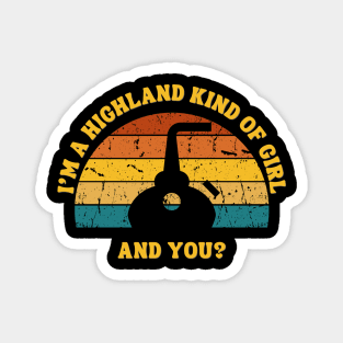 Highland Kind Of Guy Whisky Shirt Magnet