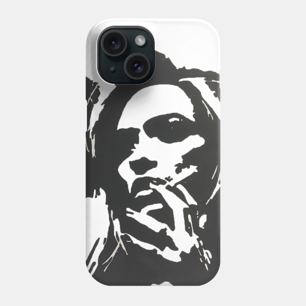 Girl with Cigarette Phone Case by LowLowLoco