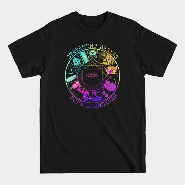 Discover STATEMENT BEGINS OR STATEMENT ENDS COLORUNS - The Magnus Archives - T-Shirt