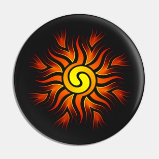 Sol invictus | Part 2 | Psychedeic art Pin