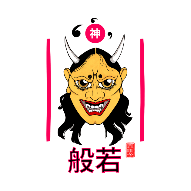 Demon Hannya by Isabelmonicarte