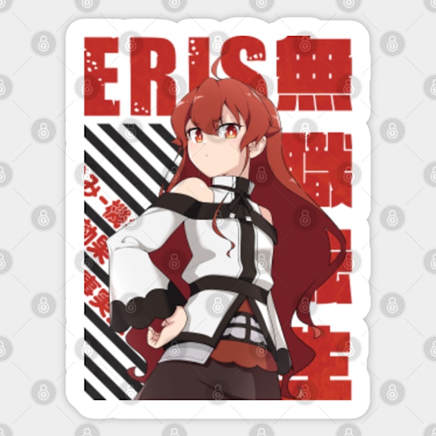 Mushoku Tensei - Eris Boreas Greyrat - Mushoku Tensei - Sticker