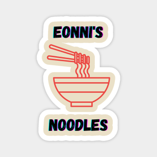 Eonni's Noodles Uncanny Counter Magnet