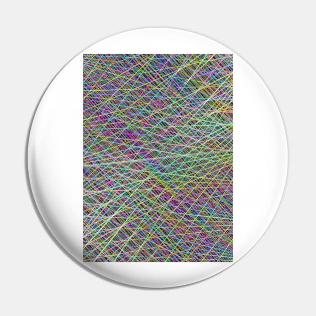 Geometric Futures #16 - Pattern Modular Synth Glitch Artwork Pin by DankFutura