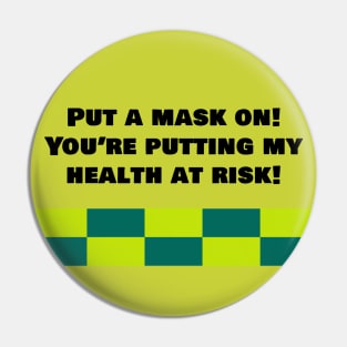 Put a mask on Pin