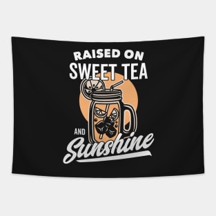 Sweet Tea and Sunshine Southern Girls Sweet Tea Mason Jar Tapestry