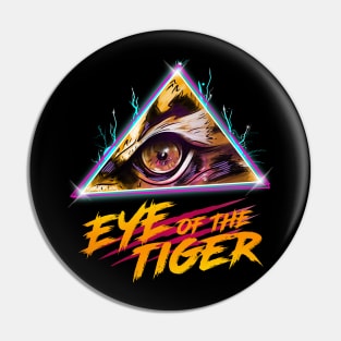 Eye of the Tiger Pin