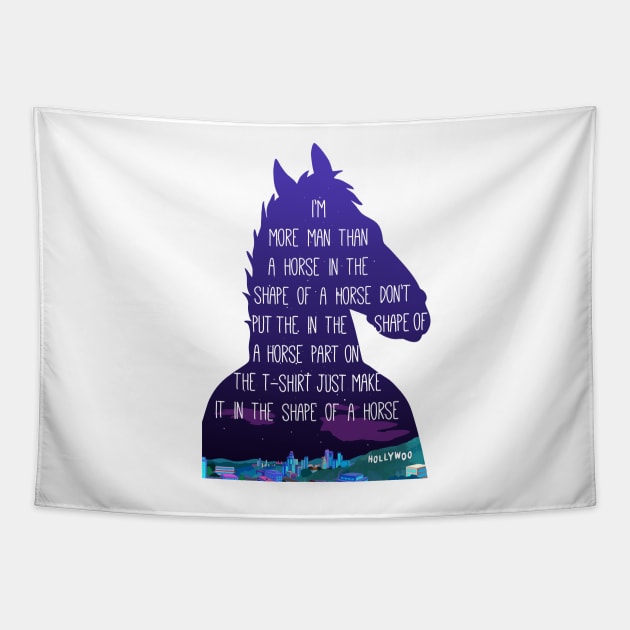 bojack horseman Tapestry by ilovemubs