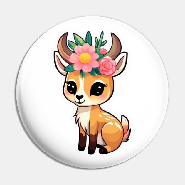 Springbokkie Pin by cmpoetry