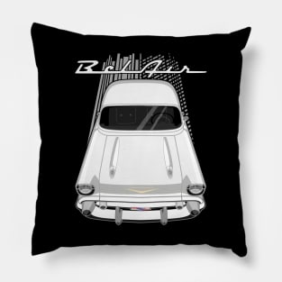 Chevrolet Bel Air 1957 - white Pillow