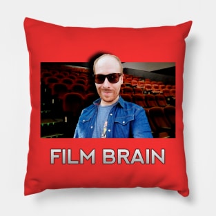 Film Brain Cinema Backdrop Pillow