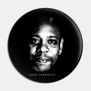 Retro Portrait  Dave Chappelle Pin