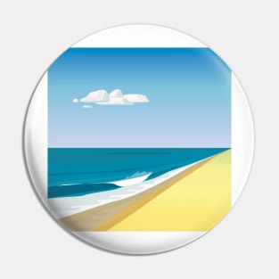 Rothko Beach Pin
