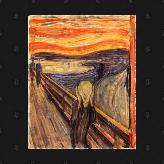 Expressionist Series: The Scream by Edvard Munch 1893 by Jarecrow 